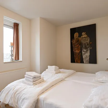 612s Luxury 2 Bedroom Terrace, Waterview شقة هيليفوتسلاوس